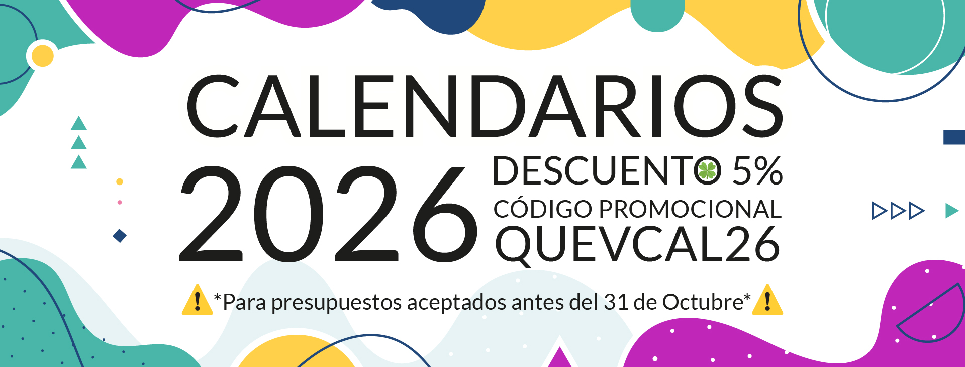 BANNER WEB CALENDARIOS 2026